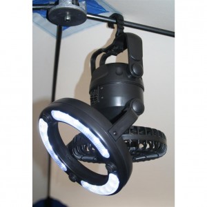 Clam Multi - Direction Fan LED Light