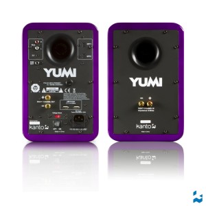 kanto powered speakers Yumi back