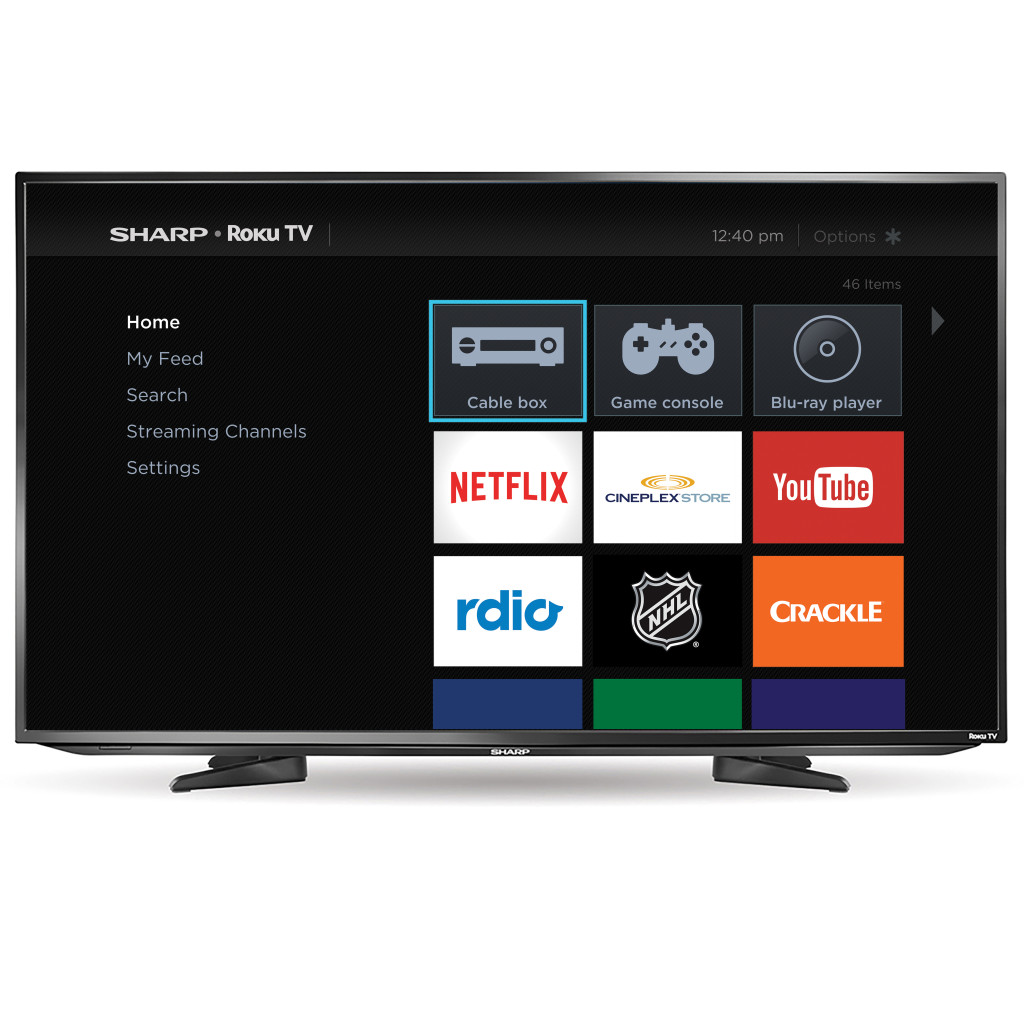 From The Big Screen To Your Home: Sharp Roku Tv Takes Entertainment To 