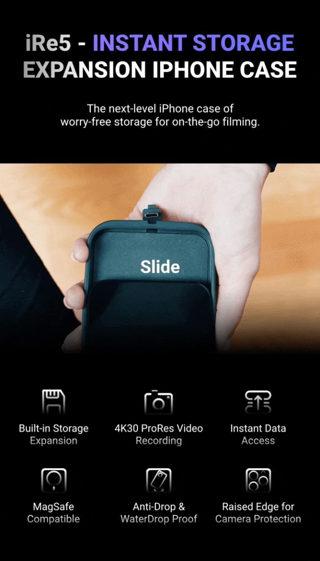 I6s Storage Expanders iRe5 - Unlock the MicroSD storage ability for iPhone with this Unique ...